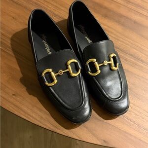 Jeffrey Campbell Black Loafers